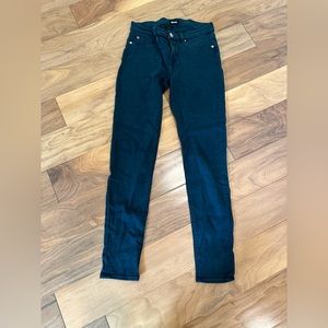 Hudson Jeans jeggings. Dark green